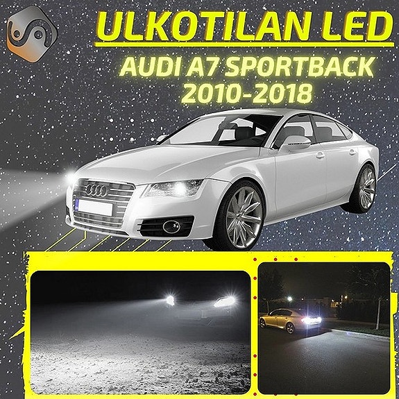 AUDI A7 / S7 Sportback Ulkovalojen LED -päivityssarja