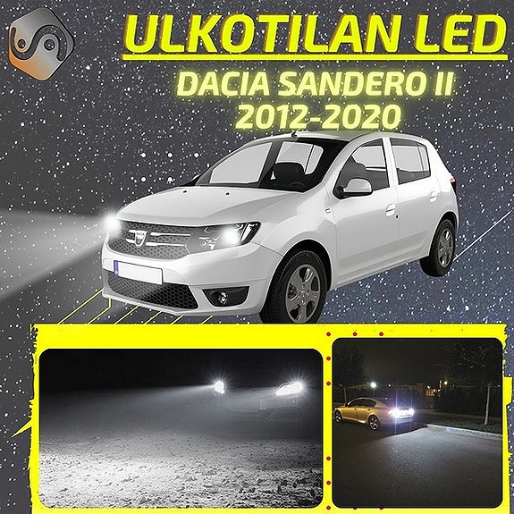 DACIA SANDERO II Ulkovalojen LED -päivityssarja