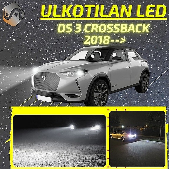 DS 3 CROSSBACK Ulkovalojen LED -päivityssarja