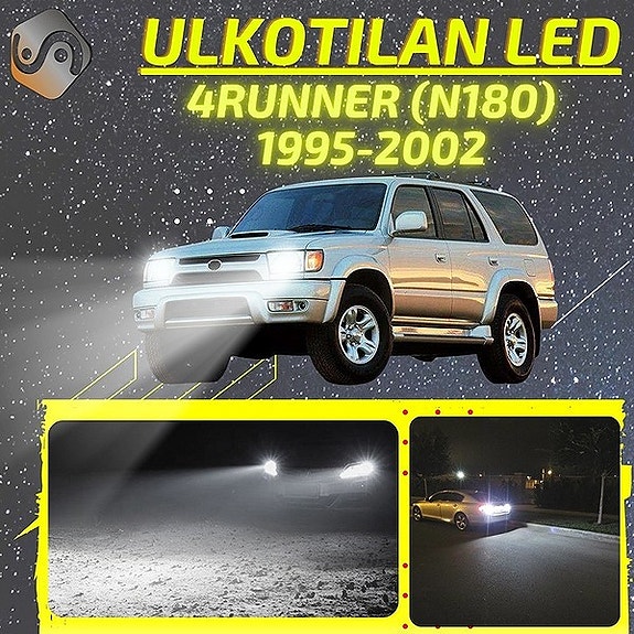 TOYOTA 4RUNNER (N180) Ulkovalojen LED -päivityssarja