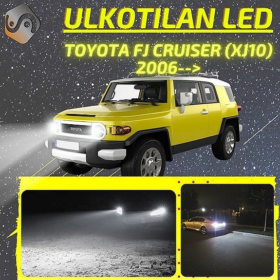 TOYOTA FJ CRUISER (XJ10) Ulkovalojen LED -päivityssarja