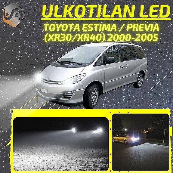 TOYOTA ESTIMA / PREVIA (XR30/XR40) Ulkovalojen LED -päivityssarja