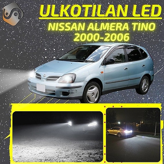 NISSAN ALMERA TINO Ulkovalojen LED -päivityssarja