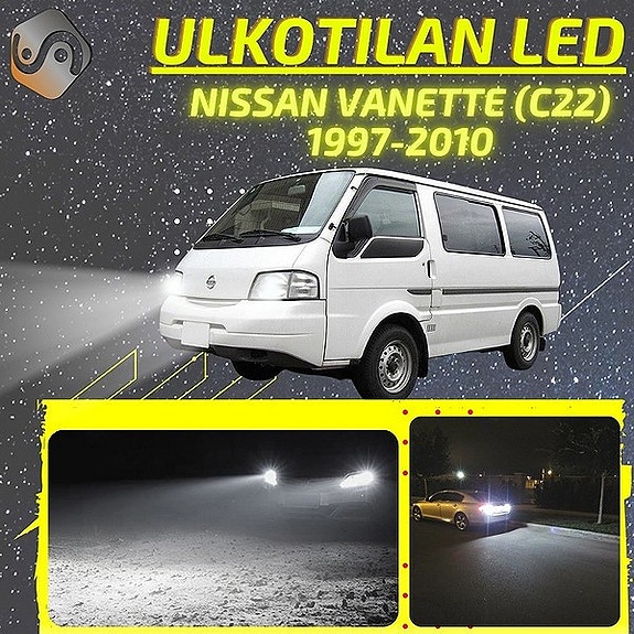 NISSAN VANETTE (C22) Ulkovalojen LED -päivityssarja