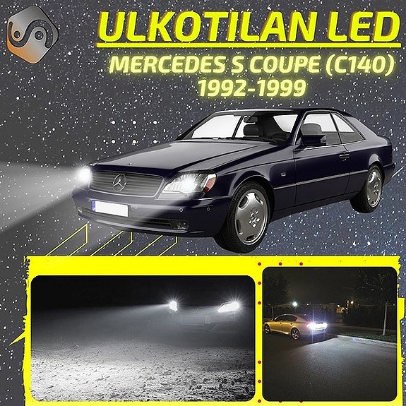 MERCEDES-BENZ S Coupe (C140) Ulkovalojen LED -päivityssarja