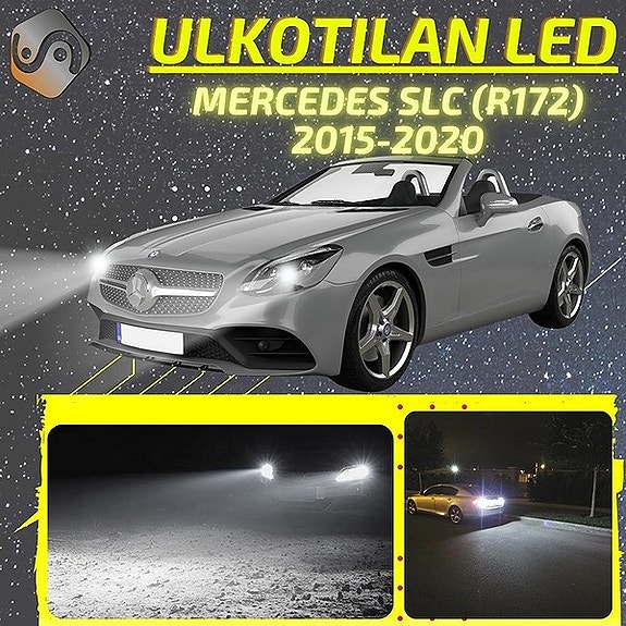 MERCEDES-BENZ SLC (R172) Ulkovalojen LED -päivityssarja