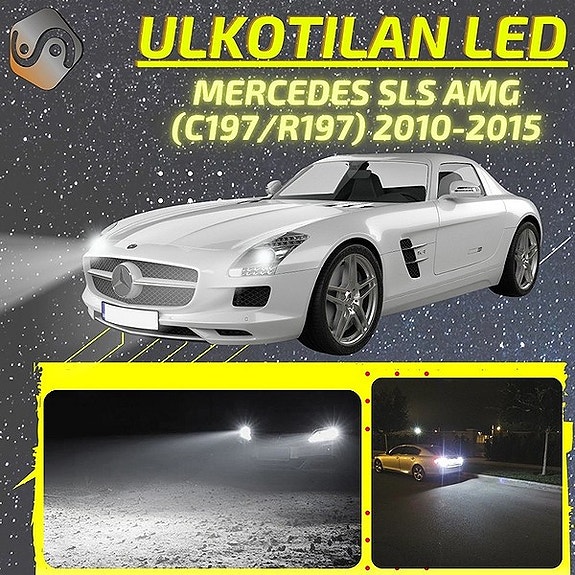 MERCEDES-BENZ SLS AMG (C197/R197) Ulkovalojen LED -päivityssarja