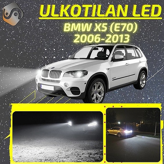 BMW X5 (E70) Ulkovalojen LED -päivityssarja