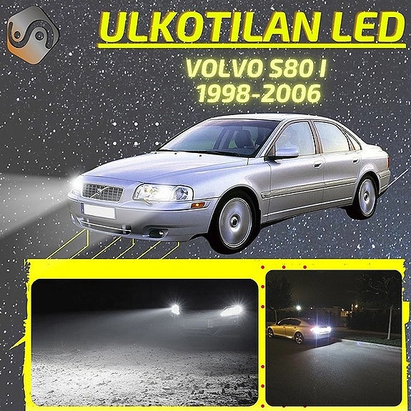 VOLVO S80 I Ulkovalojen LED -päivityssarja