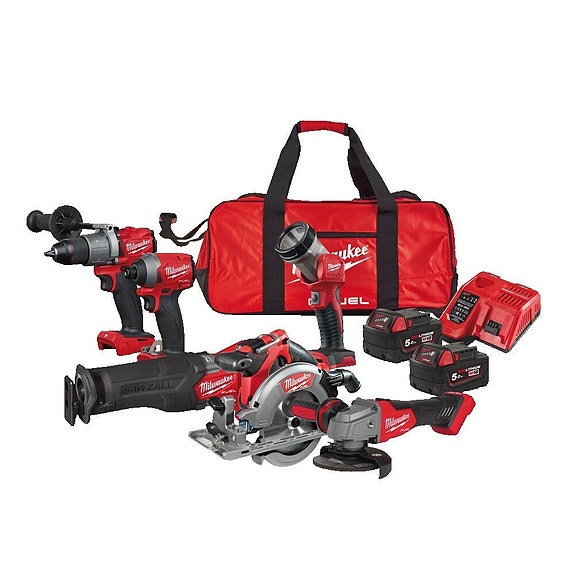 Milwaukee Power Pack M18 FPP6K2-502B akkukonesarja
