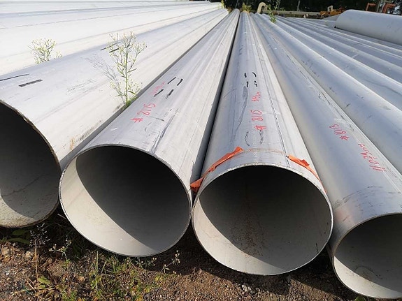 Ruostumaton ss304 putki 273,1 x 4,19 mm