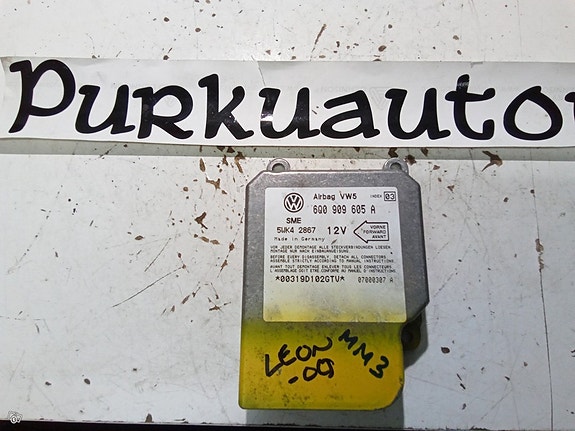 Seat leon airbag keskusyksikkö 2000
