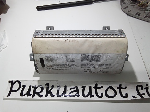 Audi a4 airbag matkustajan tyyny 1998