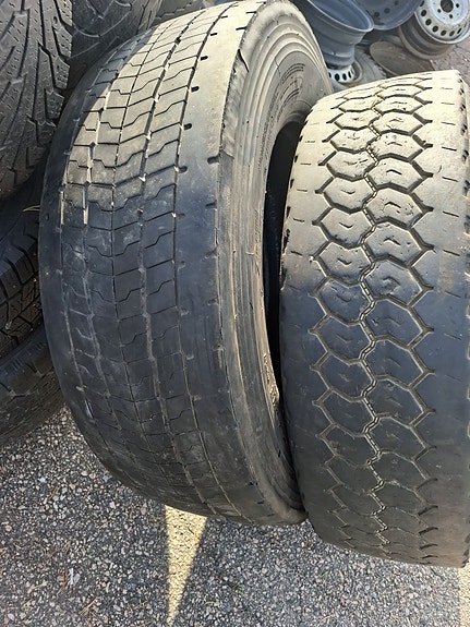275/70R22.5 käytettyjä renkaita 4 kpl.