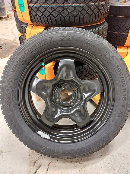 Dacia Lodgy 16" + 195/55R16 Continental kitka