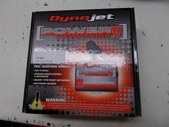 Powercommander V KAwasaki KX250F 11