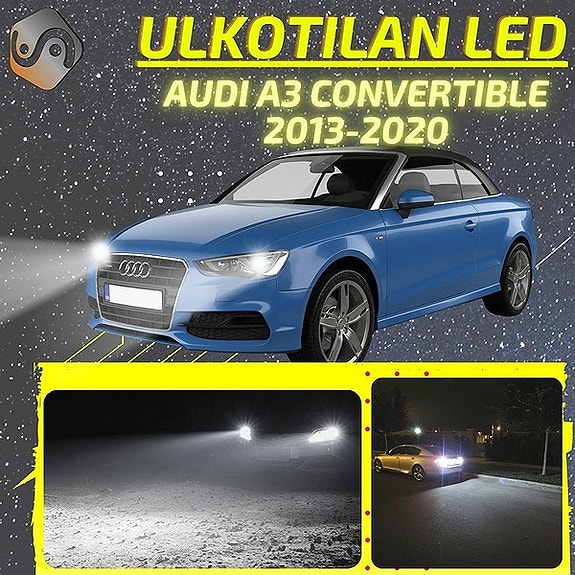 AUDI A3 Convertible Ulkovalojen LED -päivityssarja