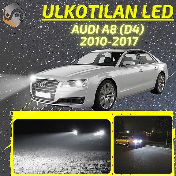 AUDI A8 / S8 (D4) Ulkovalojen LED -päivityssarja