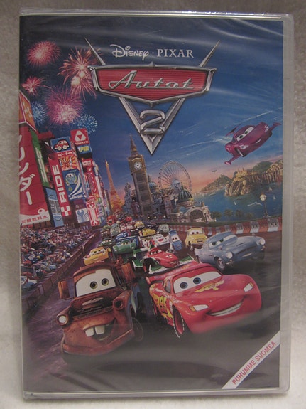 Autot 2 dvd