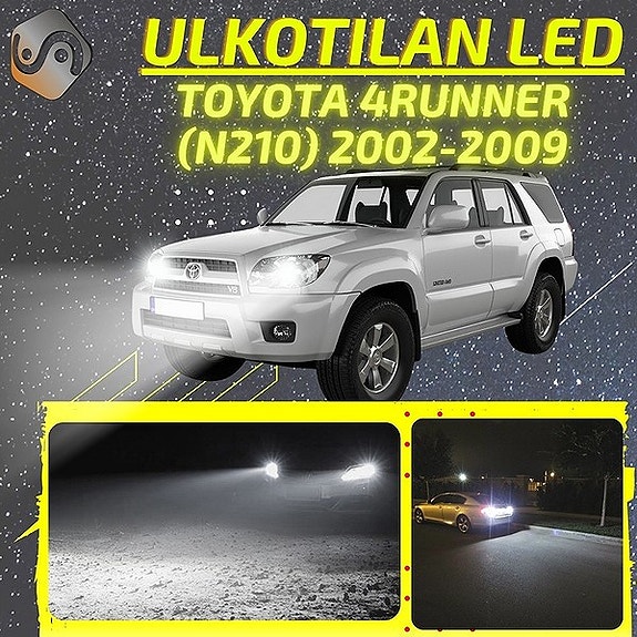 TOYOTA 4RUNNER (N210) Ulkovalojen LED -päivityssarja