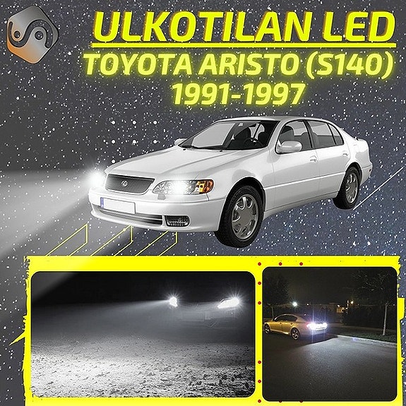 TOYOTA ARISTO (S140) Ulkovalojen LED -päivityssarja
