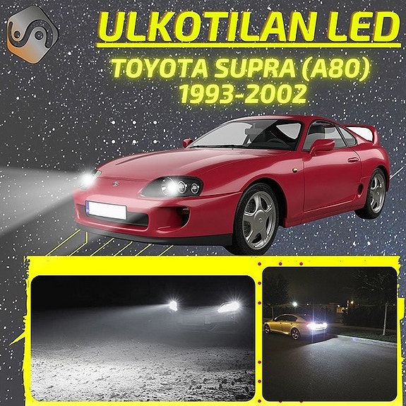 TOYOTA SUPRA (A80) Ulkovalojen LED -päivityssarja