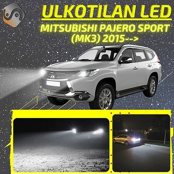 MITSUBISHI PAJERO SPORT (MK3) Ulkovalojen LED -päivityssarja