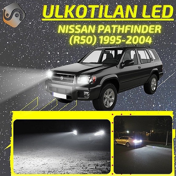 NISSAN PATHFINDER (R50) Ulkovalojen LED -päivityssarja