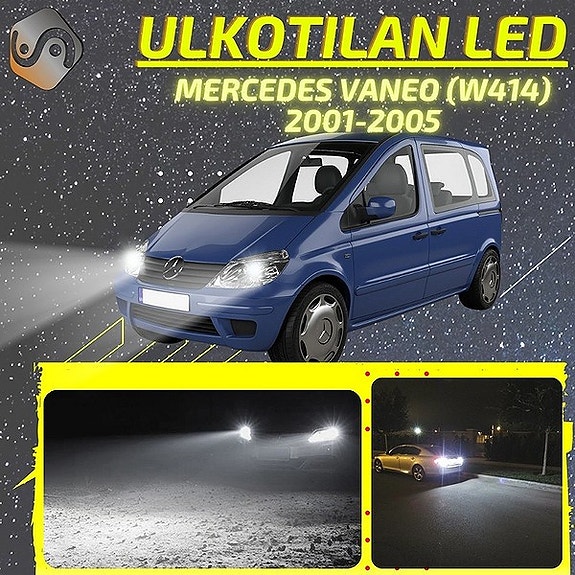 MERCEDES-BENZ VANEO (W414) Ulkovalojen LED -päivityssarja