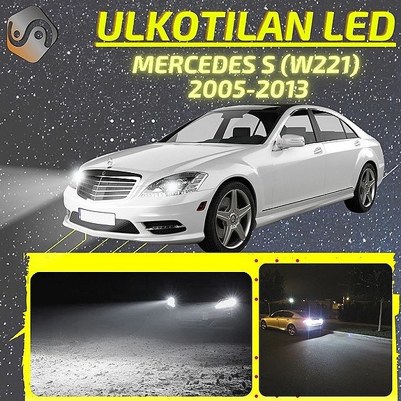 MERCEDES-BENZ S (W221) Ulkovalojen LED -päivityssarja