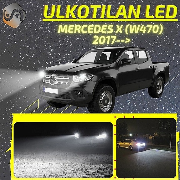 MERCEDES-BENZ X (W470) Ulkovalojen LED -päivityssarja