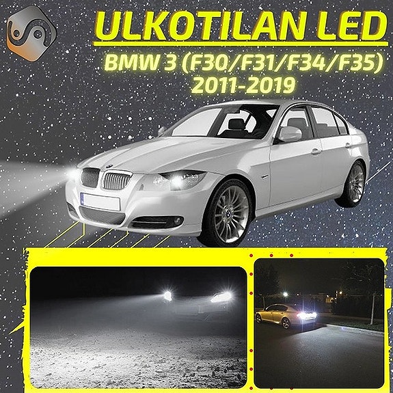 BMW 3 (F30/F31/F34/F35) Ulkovalojen LED -päivityssarja