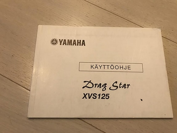 Yamaha Drag Star XVS125 käyttöohje