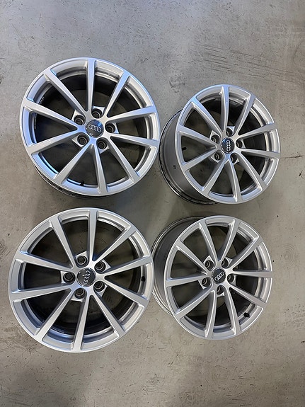7,5Jx17/5x112/kr 66,5/Audi alkuperäiset vanteet