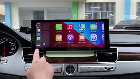 Android soitin Audi A8 2003-2017