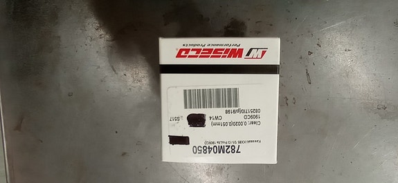 Wiseco mäntä Kawasaki kx 85 782M04850