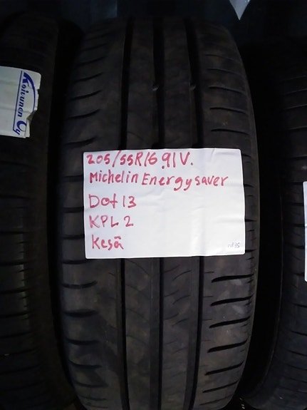 Kesärenkaat 205/55R16 Michelin Energy saver 2kpl