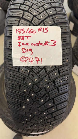 Nastarenkaat 185/60R15 88? continnetal eco contact 3 Q471