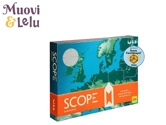 Scope Eurooppa lautapeli Peliko 28,90 UUSi