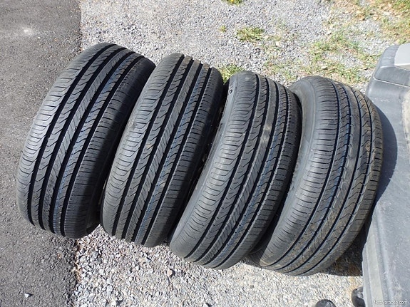 Uudet Kontio 205/55R16 kesärenkaat rahteineen