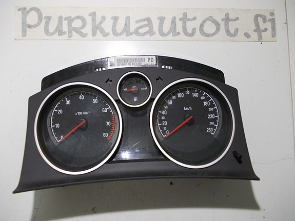 Opel astra h 2007 mittaristo täydellinen