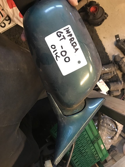 Subaru impreza Sivupeili oikea sähkö 2000