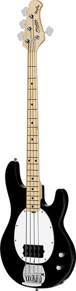 UUSI Sterling By Music Man StingRay RAY2 Black sähkökitara