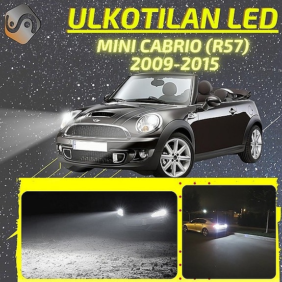 MINI CABRIO (R57) Ulkovalojen LED -päivityssarja