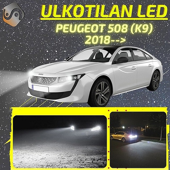 PEUGEOT 508 (K9) Ulkovalojen LED -päivityssarja