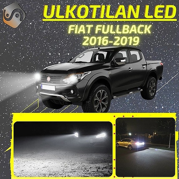 FIAT FULLBACK Ulkovalojen LED -päivityssarja