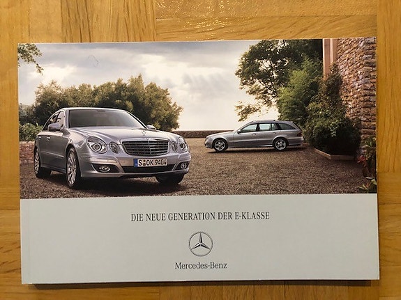 Esite Mercedes W211 S211 E-sarja facelift 2006 / 2007 - 108 sivua myös E 63 AMG