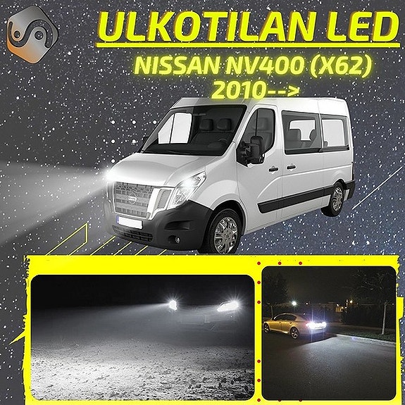 NISSAN NV400 (X62) Ulkovalojen LED -päivityssarja