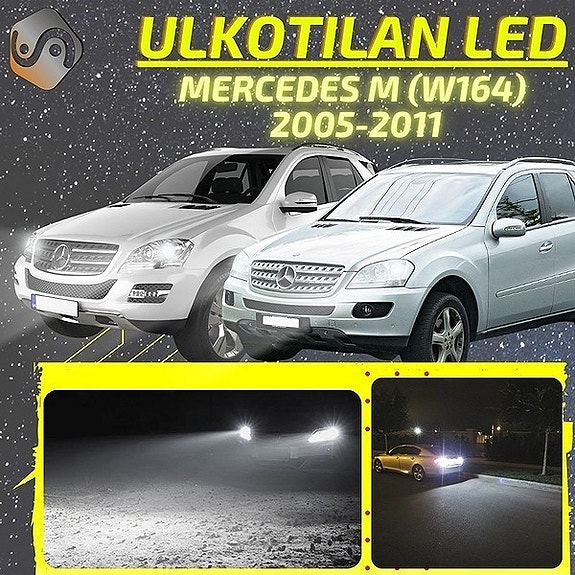 MERCEDES-BENZ M (W164) Ulkovalojen LED -päivityssarja