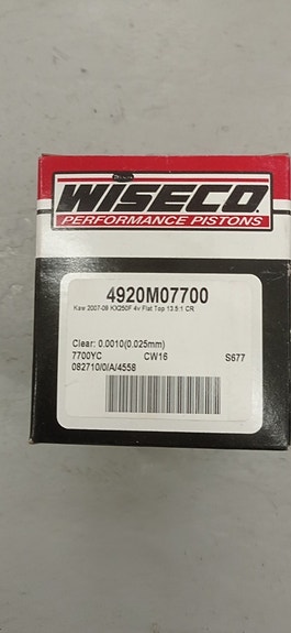 Wiseco mäntä sarja Kawasaki kx250f 4920m07700